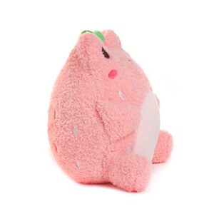 Cuddle Barn PlushGoals - Strawberry Wawa Super Soft Cute Kawaii Froggie Dressed As Fruit Collectible Stuffed Animal Plush Toy, 9 inches