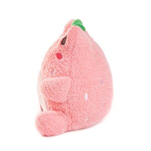 Cuddle Barn PlushGoals - Strawberry Wawa Super Soft Cute Kawaii Froggie Dressed As Fruit Collectible Stuffed Animal Plush Toy, 9 inches