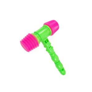 CurcKua Hammer Pounding Toy Squeaky Hammer, Baby Hammer Toy, Sounding Hammer Toy, Plastic Percussion Sounding Hammer Funny Squeaky Toys for Kids Random Color