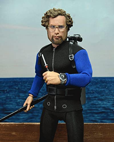 NECA Jaws Shark CAGE Hooper 8IN Clothed Action Figure