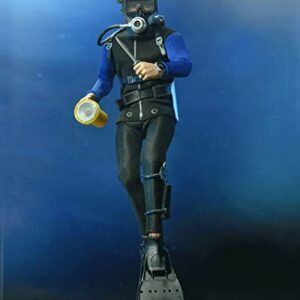 NECA Jaws Shark CAGE Hooper 8IN Clothed Action Figure