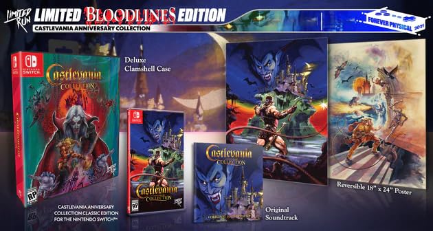 Castlevania: Anniversary Collection (Limited Run #106 Bloodlines) - Nintendo Switch