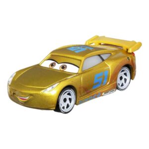 Disney Cars On The Road Diecast Metallic Dinoco Racing Center Cruz Ramirez