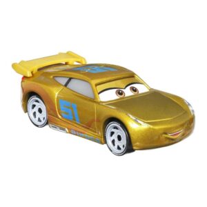 Disney Cars On The Road Diecast Metallic Dinoco Racing Center Cruz Ramirez