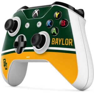 Skinit Decal Gaming Skin Compatible with Xbox One S Controller - Officially Licensed College Baylor Design