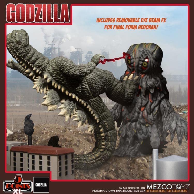 Mezco - 5 Points XL Godzilla vs Hedorah Boxed Set