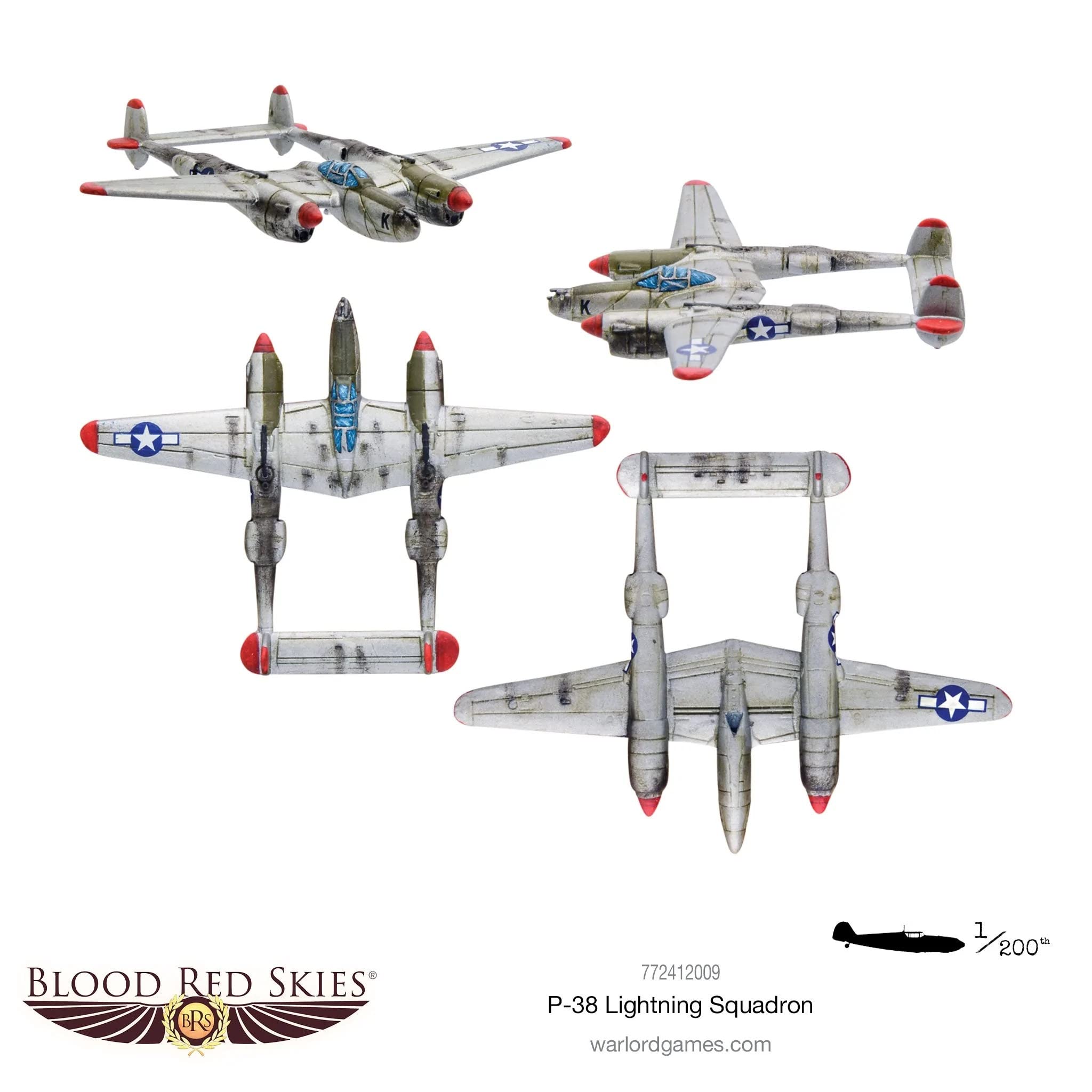 Blood Red Skies: P-38J Lightning Squadron