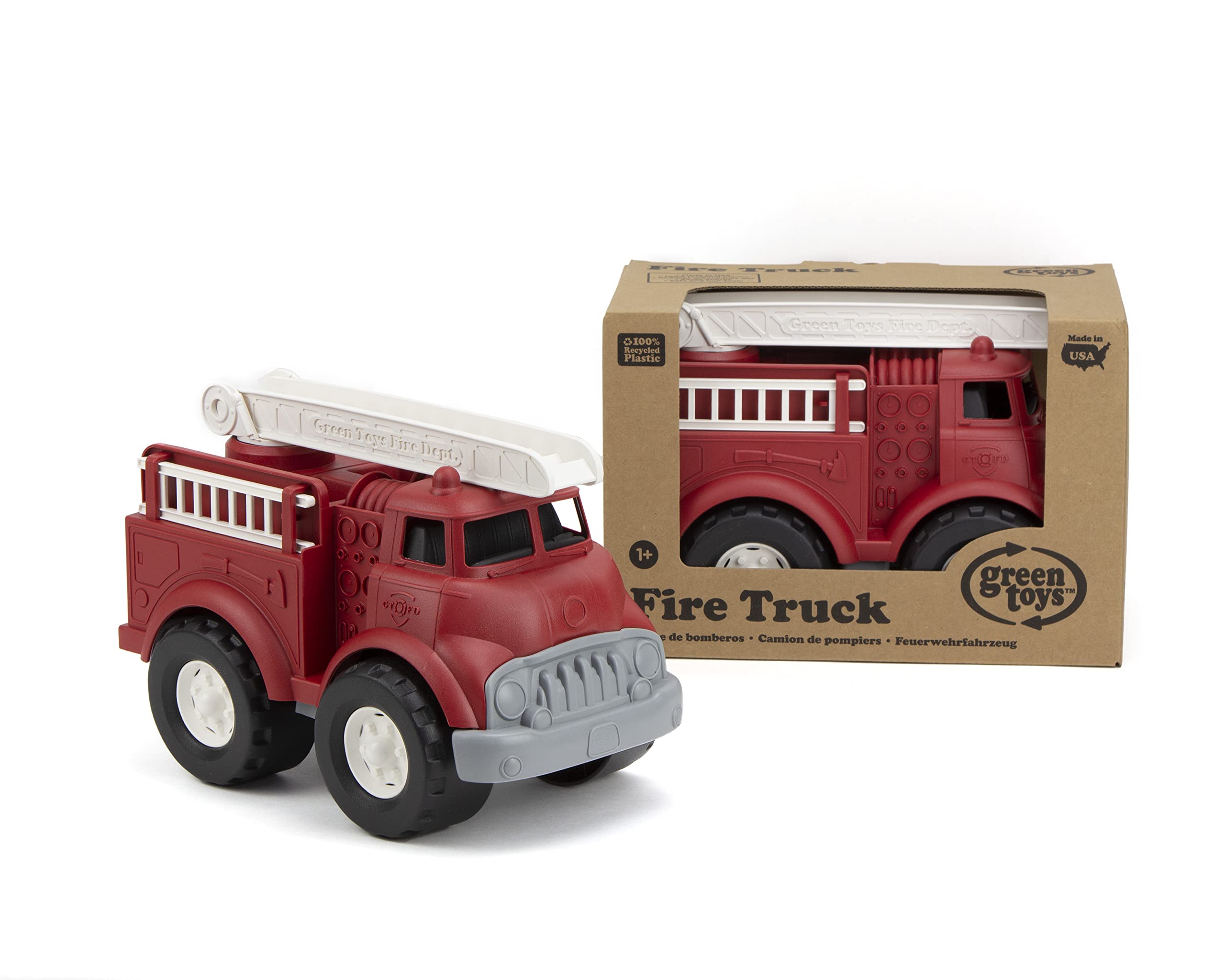 Green Toys Fire Truck - CB2