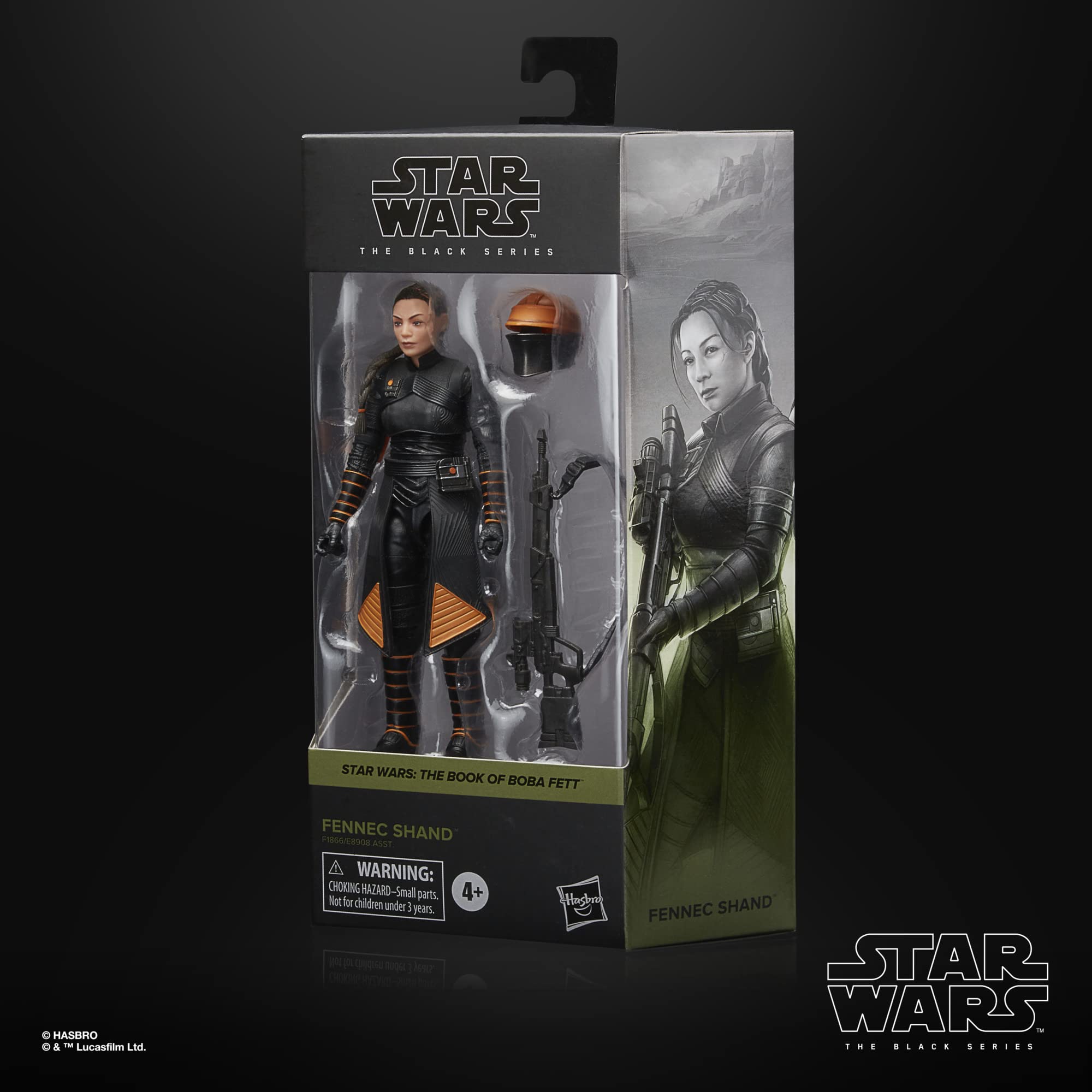 STAR WARS The Black Series Fennec Shand Toy 6-Inch-Scale The Book of Boba Fett Collectible Figure, Toys for Kids Ages 4 and Up, F1866