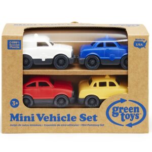 Green Toys Mini Vehicle 4-Pack CB2