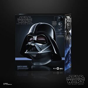 STAR WARS The Black Series Darth Vader Premium Electronic Helmet, OBI-Wan Kenobi Roleplay Collectible Toys for Kids Ages 14 and Up