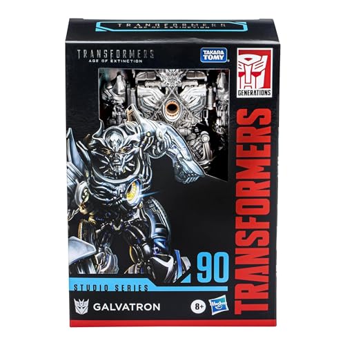 Transformers Toys Studio Series 90 Voyager Class Age of Extinction Galvatron Action Figure - Ages 8 and Up, 6.5-inch, Multicolered, F3176