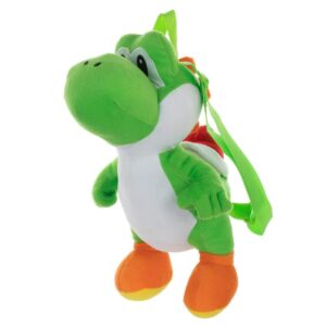 seven times six nintendo super mario bros yoshi 3d plush character backpack