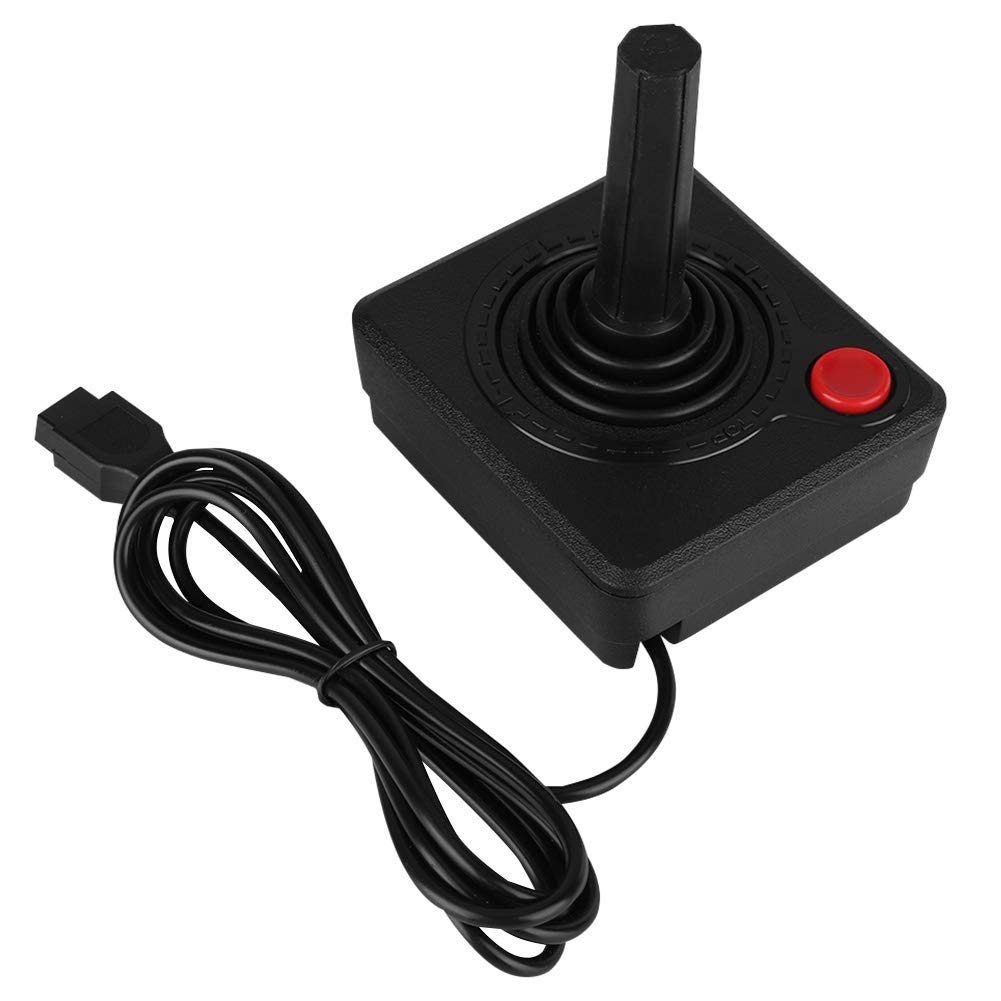 Joystick，Easy to Use Joystick Replacement，3D Analog Thumb Controller, ABS Joystick Replacement Controller for Atari 2600 Game Home Office Gift, 3.78 x 3.35 x 4.57in