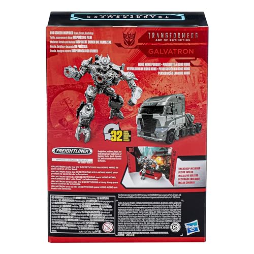 Transformers Toys Studio Series 90 Voyager Class Age of Extinction Galvatron Action Figure - Ages 8 and Up, 6.5-inch, Multicolered, F3176