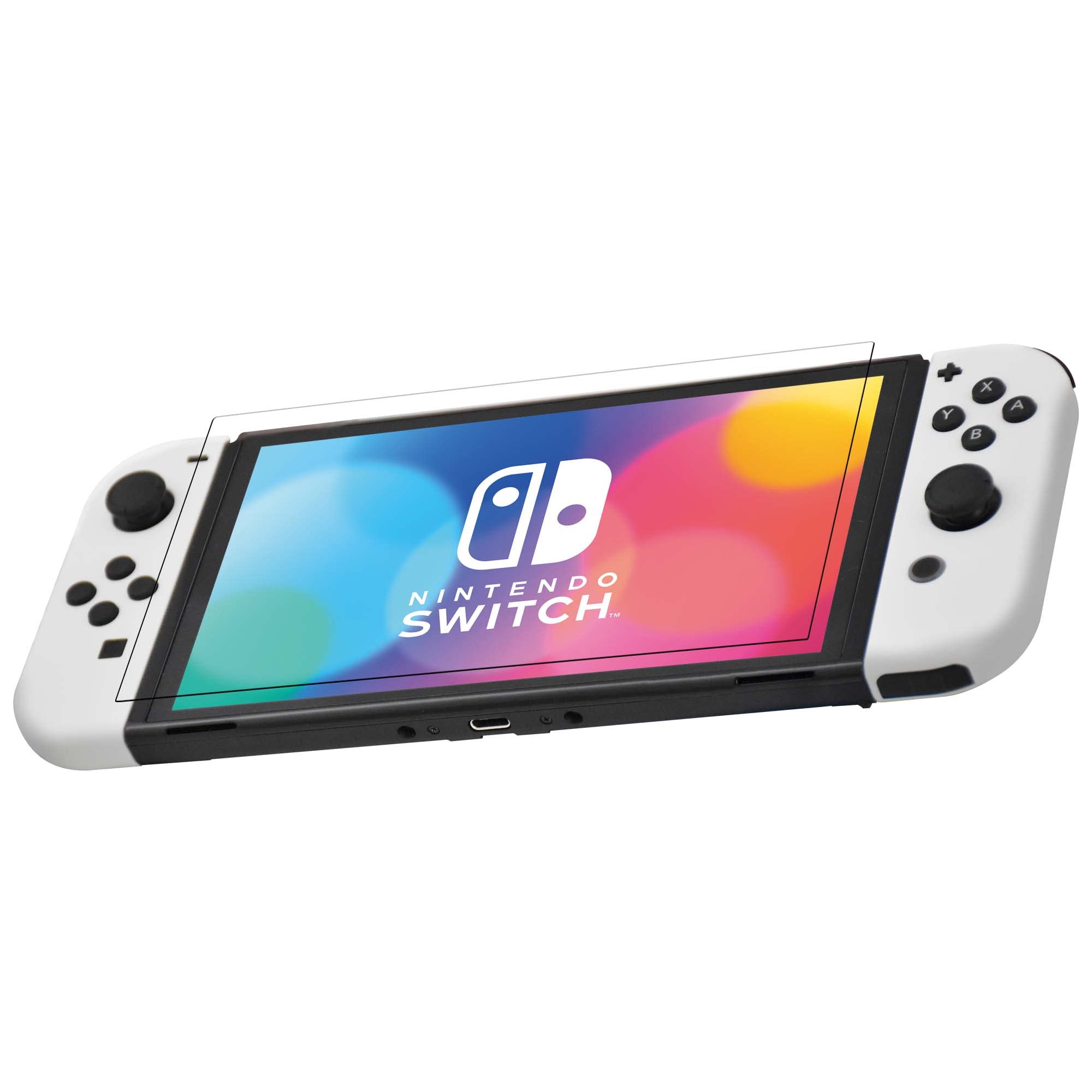 HORI Premium Anti-Glare Screen Protective Filter for Nintendo Switch (OLED Model) - Officially Licensed by Nintendo