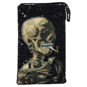 bamboo trading club bag van gogh smoking skull