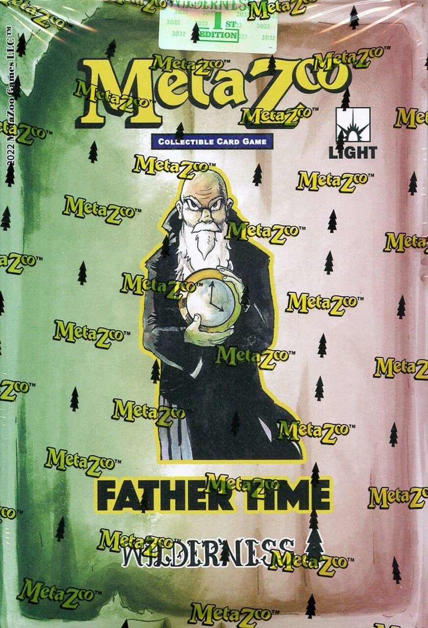 MetaZoo Trading Card Game Cryptid Nation Base Set Father Time Wilderness Theme Deck [1st Edition]