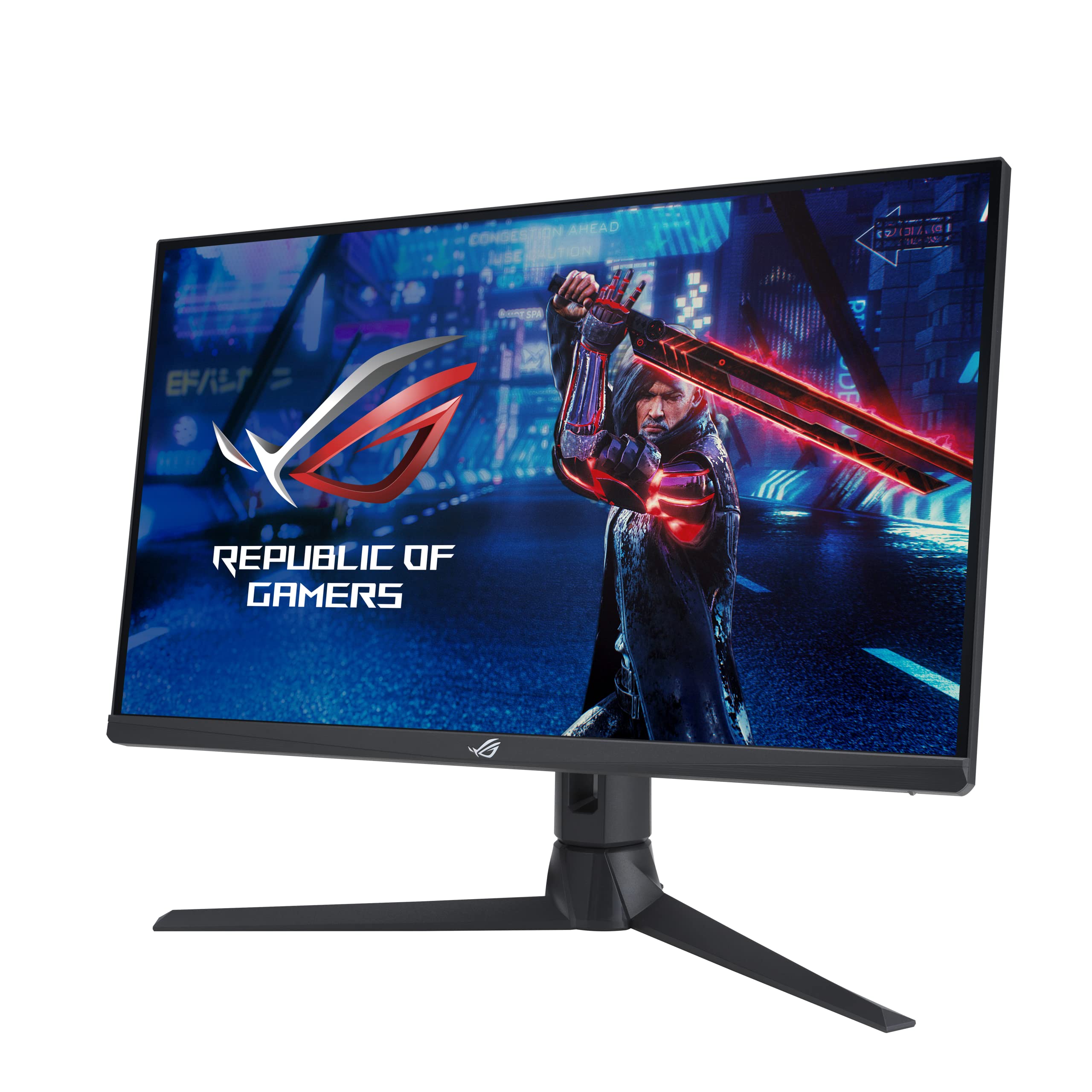 ASUS ROG Strix 27” 1080P Gaming Monitor (XG276Q) - Full HD, IPS, 170Hz, 1ms, Extreme Low Motion Blur, FreeSync Premium technology, DisplayPort, HDMI, Tripod socket for Webcam, DisplayHDR400, BLACK