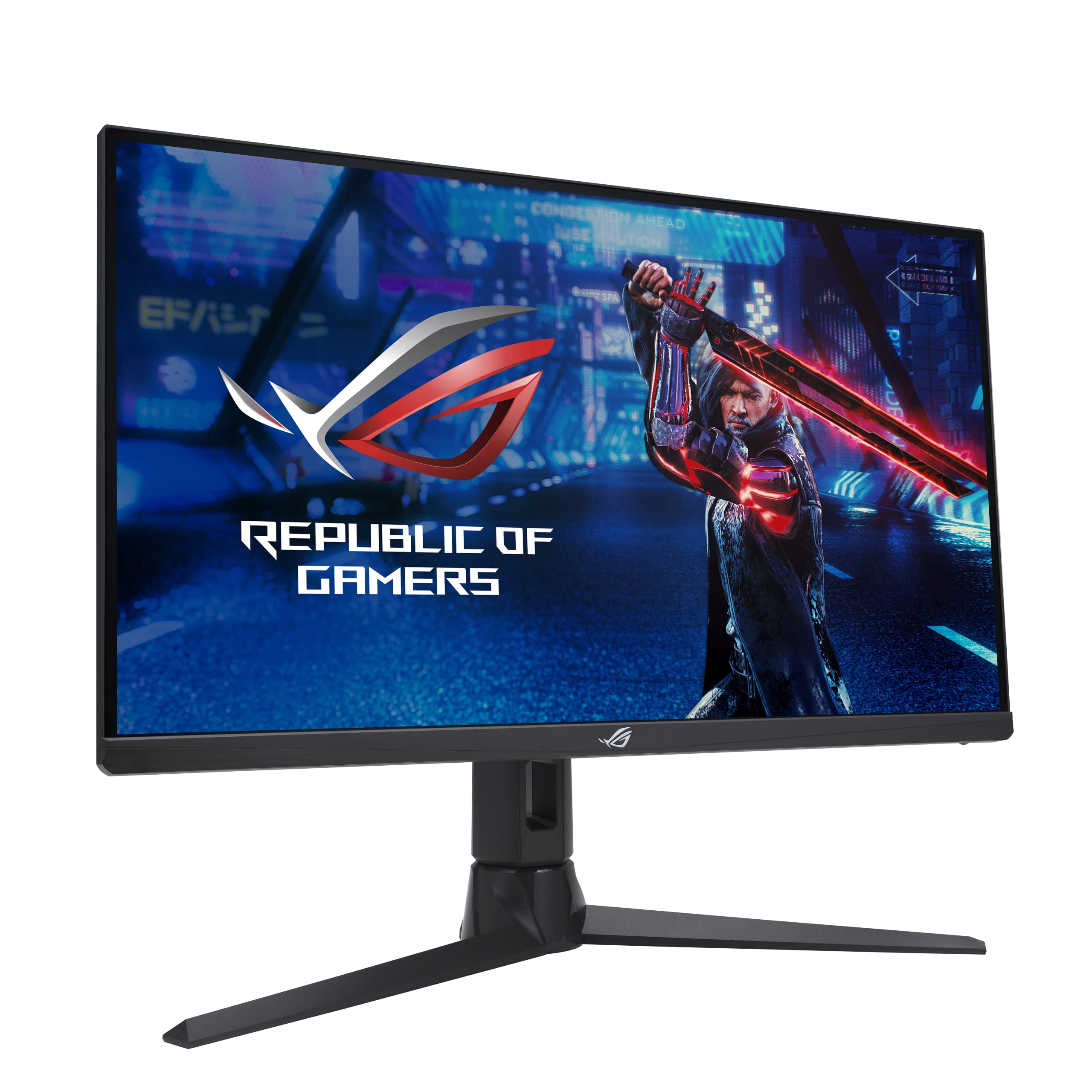 ASUS ROG Strix 27” 1080P Gaming Monitor (XG276Q) - Full HD, IPS, 170Hz, 1ms, Extreme Low Motion Blur, FreeSync Premium technology, DisplayPort, HDMI, Tripod socket for Webcam, DisplayHDR400, BLACK