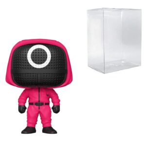 [Squid] Game - Masked Worker Funko Pop! Vinyl Figure (Bundled with Compatible Pop Box Protector Case)_AB