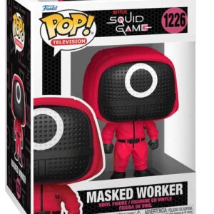 [Squid] Game - Masked Worker Funko Pop! Vinyl Figure (Bundled with Compatible Pop Box Protector Case)_AB