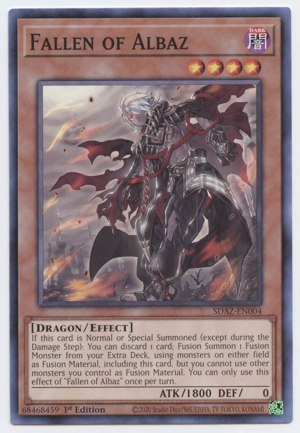 YU-GI-OH! Fallen of Albaz - SDAZ-EN004 - Common - 1st Edition