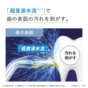 Panasonic EW-DJ42-W Electric Dental Flosser [Jet Washer Doltz Ultrasonic Water Flow Waterproof/Portable Model] AC100-240V Shipped from Japan Released in May 2022