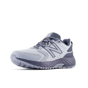 new balance women's 410 v7 trail running shoe, starlight/light arctic grey/vintage indigo, 8.5 wide