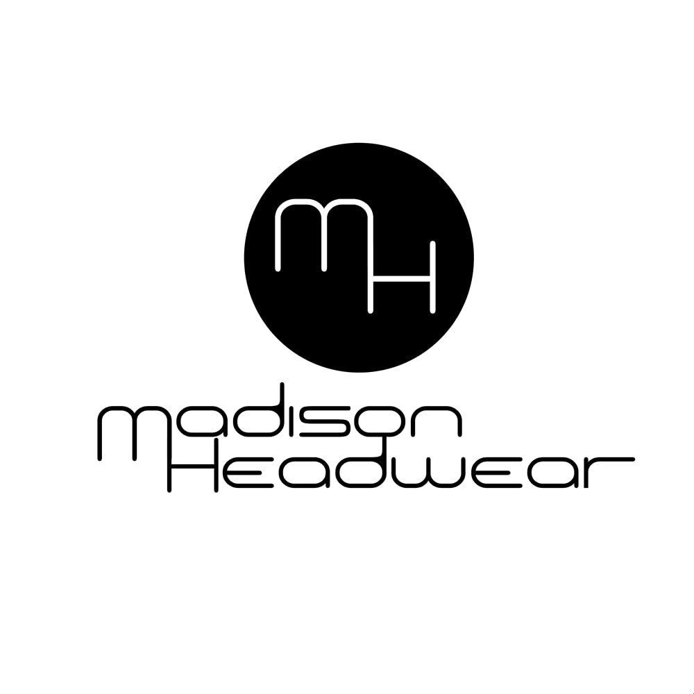 Madison Headwear Pretied Head Scarves for Women Featuring Lightweight Crimped Material and Attractive (Crimped Floral GREY)