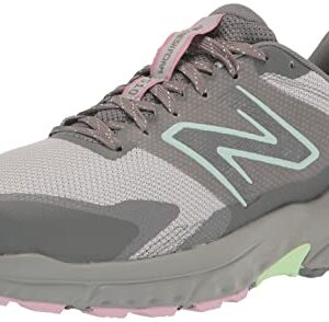 New Balance Women's Fresh Foam 510 V6 Trail Running Shoe, Brighton Grey/Harbor Grey/Lilac Cloud, 8