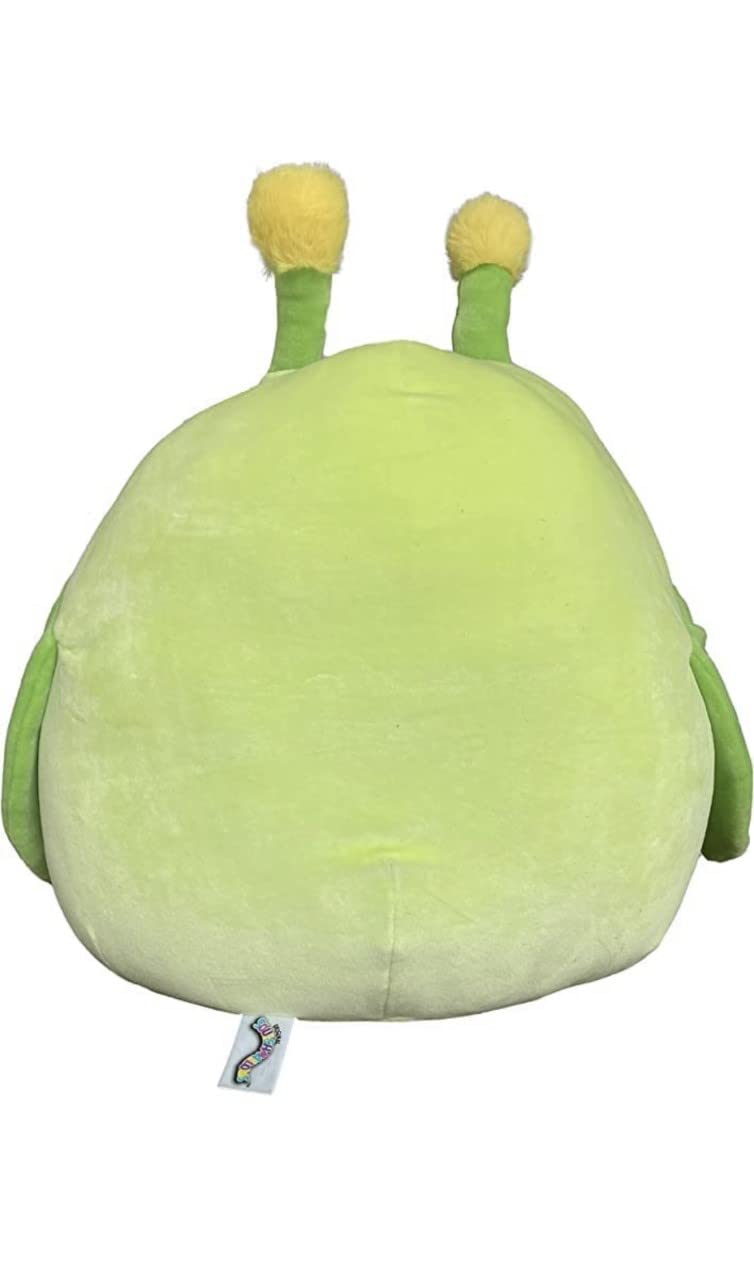 Squishmallow Official Kellytoy Bugs Insects & Creeping Things Soft Plush Squishy Animals (Pilar Grasshopper, 8 Inch)