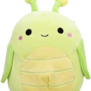 Squishmallow Official Kellytoy Bugs Insects & Creeping Things Soft Plush Squishy Animals (Pilar Grasshopper, 8 Inch)