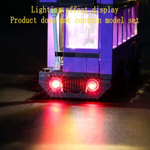 GEAMENT LED Light Kit Compatible with The Knight Bus - Lighting Set for 75957 Building Model (Model Set Not Included)