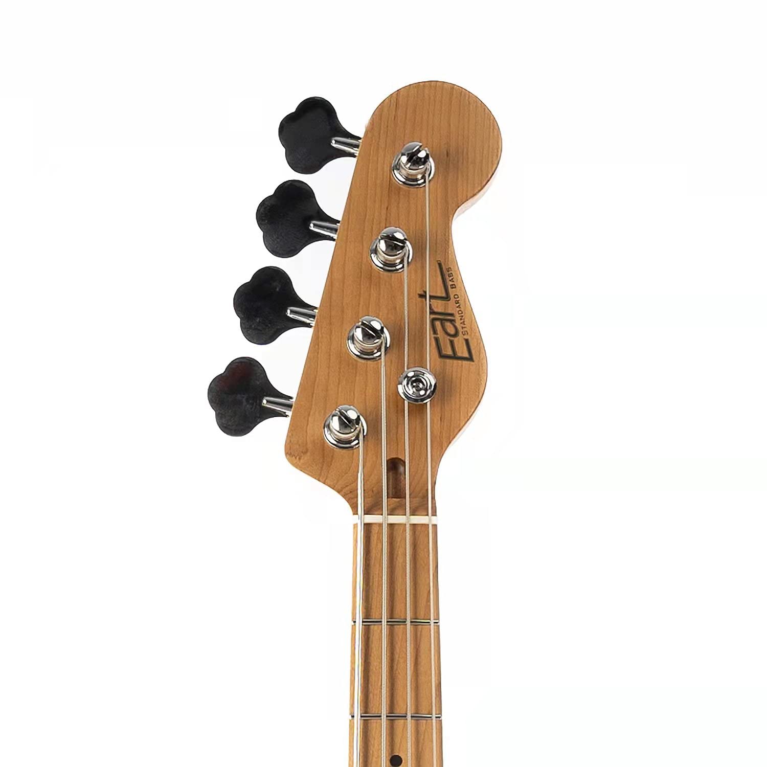 EART Guitars B-10 Roasted Maple Neck Mahogany Body Stainless Steel Fret Vintage Standard 4 Strings Electric Bass