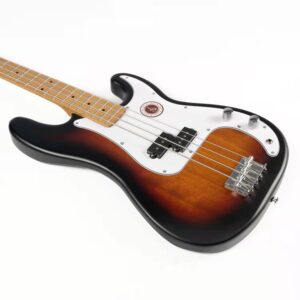 EART Guitars B-10 Roasted Maple Neck Mahogany Body Stainless Steel Fret Vintage Standard 4 Strings Electric Bass