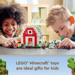 LEGO Minecraft The Red Barn 21187 Building Toy Set for Kids, Girls, and Boys Ages 9+ (799 Pieces)