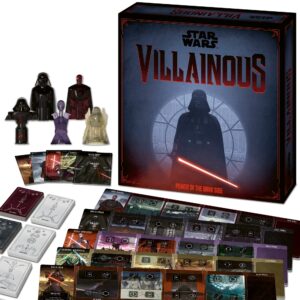 ravensburger star wars villainous: power of the dark side - engaging strategy game | immersive star wars universe experience | unique villain objectives | perfect for ages 10+, 2 - 4 players