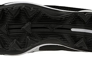 Mizuno Women's Wave Finch Lightrevo Softball Shoe, Black-White, 8