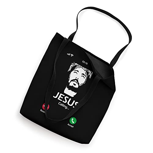 Jesus Is Calling - Christian Tote Bag