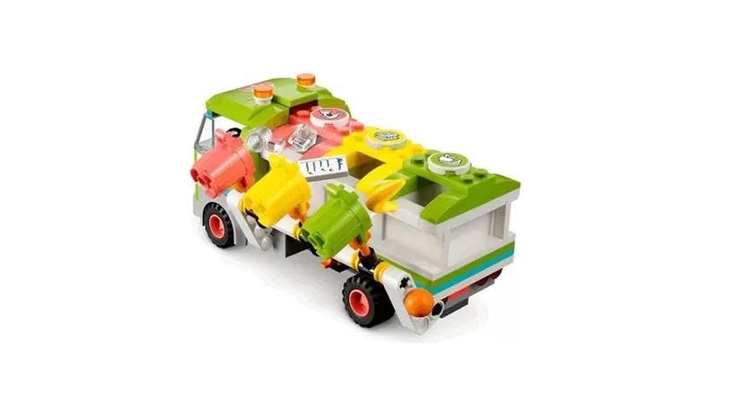 LEGO Friends Recycling Truck Toy 41712 - Set Includes Garbage Sorting Bins, Emma and River Mini Dolls, Educational Learning Toys for Kids 6+ Years Old, Great Gift for Boys and Girls