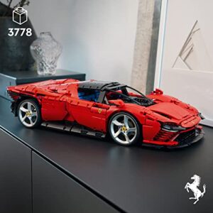 LEGO Technic Ferrari Daytona SP3 42143, Race Car Model Building Kit, 1:8 Scale Advanced Collectible Set for Adults, Ultimate Cars Concept Series, Great Anniversary and Father's Day Gift for Car Lover