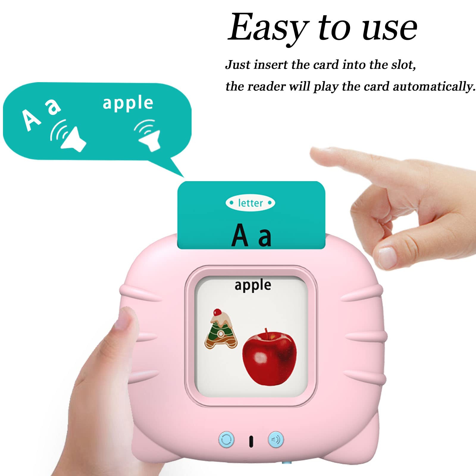 Startcan Talking Flash Cards for Toddlers 1 2 3 4 5, Speech Therapy Toys Autism Toys, ABC 123 Sight Words Etc - 255 Cards-510 Sides, Educational Learning Interactive Toys with Giftable Package