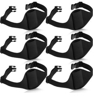 mic belt mic fitness belt adjustable microphone black fitness instructor microphone strap belt belts for fitness (6 pieces)