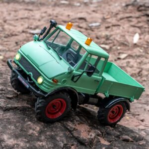 Rochobby BEEZRC x 1/18 RC Crawler Mogrich RTR 3-Ch 2.4GHz RC Off-Road 4WD Hobby RC Car RC Tuck with LED Lights Transmitter Battery USB Charger for Adults…