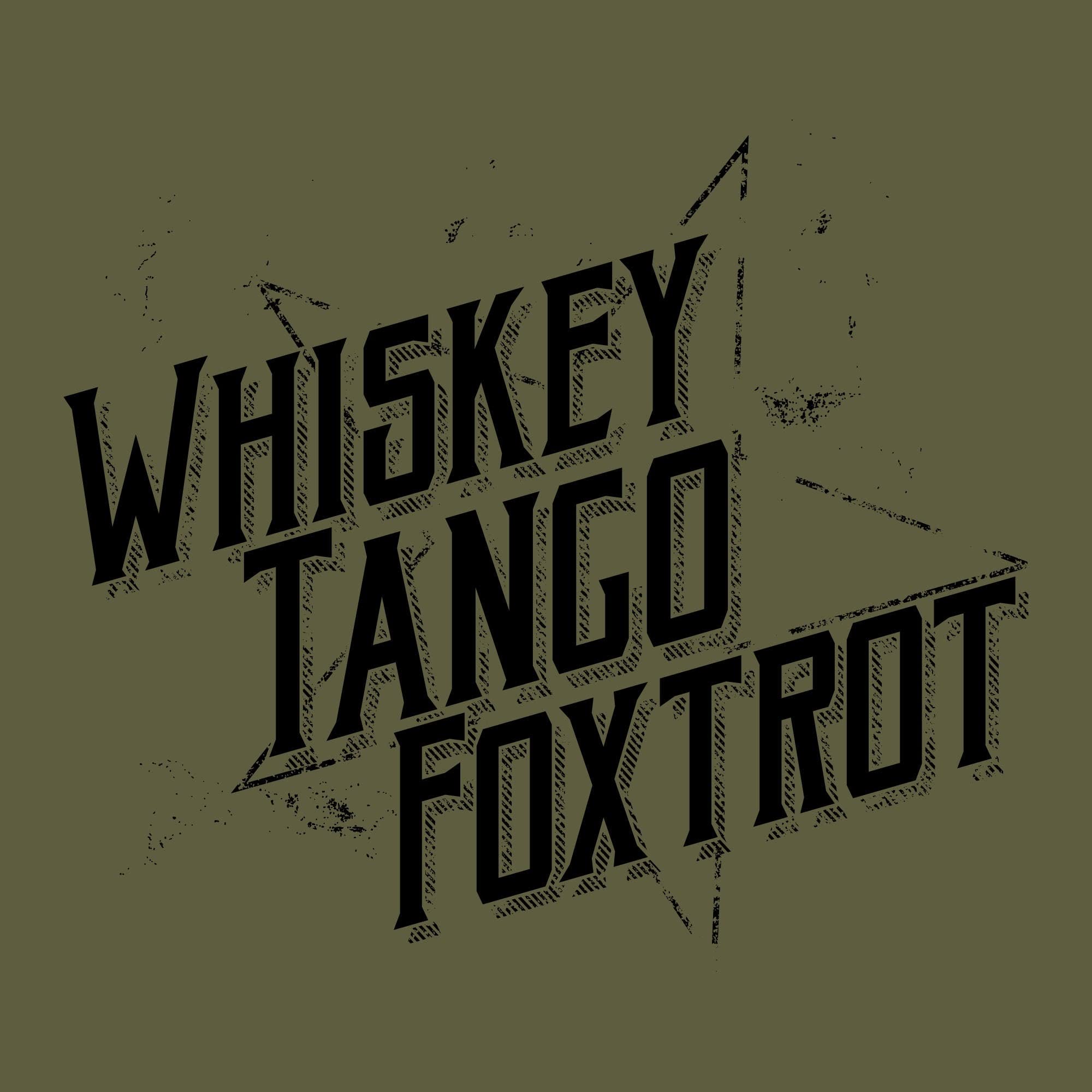 Grunt Style Whiskey Tango Foxtrot II Men's T-Shirt (Military Green, XXXLarge)