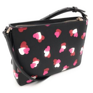 Kate Spade New York Rory Saffiano Leather Crossbody (Flutter Hearts Multi)