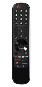 an-mr21ga smart remote control replacement fit for lg smart tv 2021 oled tv series g1 c1 a1 qned99 qned90 nano99 nano90 nano85 nano80 nano75 and uhd tv's up80 up75 series