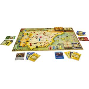 Pandemic: Iberia - Historic Disease-Fighting Board Game - Cooperative Strategy Game for Adults and Kids, Ages 8+, 2-5 Players, 45 Minute Playtime, Made by Z-Man Games