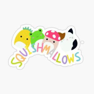 Squishmallows Official Kellytoy,8 Inch Squishy Soft Plush Toy Animals (Tristan The Red Triceratops)